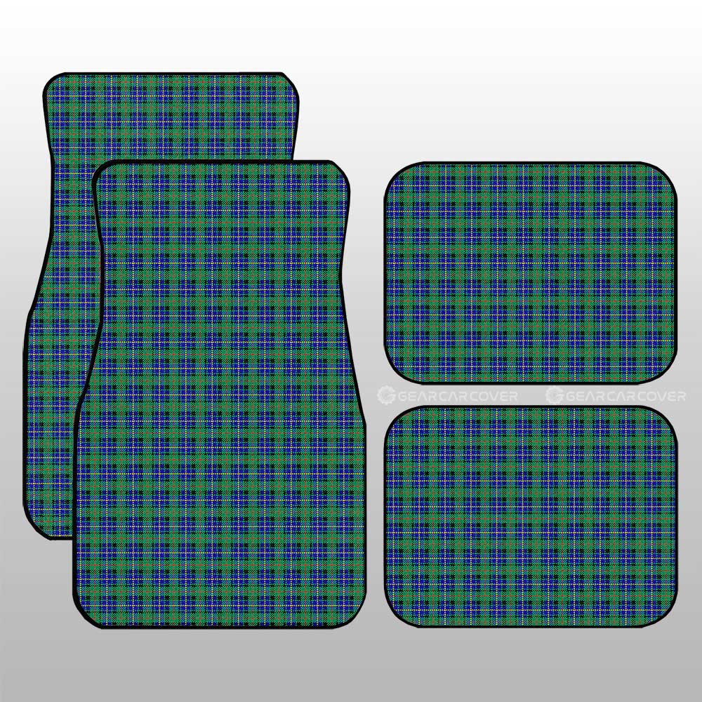 MacKay Car Floor Mats Custom Tartan Car Accessories - Gearcarcover - 3