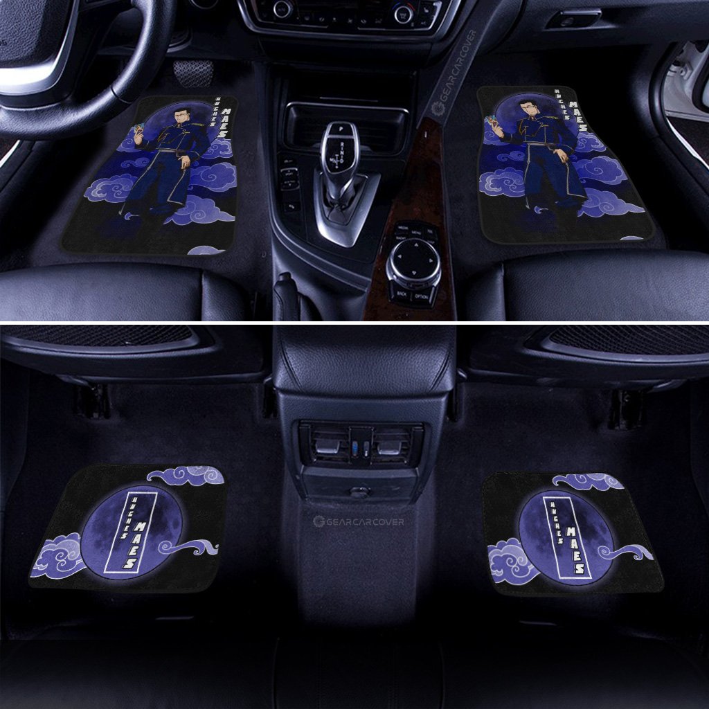 Maes Hughes Car Floor Mats Custom Fullmetal Alchemist Anime Car Interior Accessories - Gearcarcover - 3