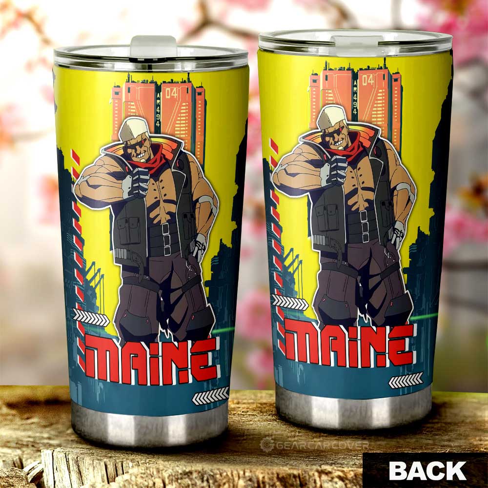 Maine Tumbler Cup Custom Cyberpunk Anime - Gearcarcover - 3