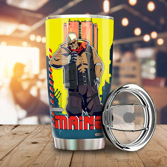 Maine Tumbler Cup Custom Cyberpunk Anime - Gearcarcover - 1