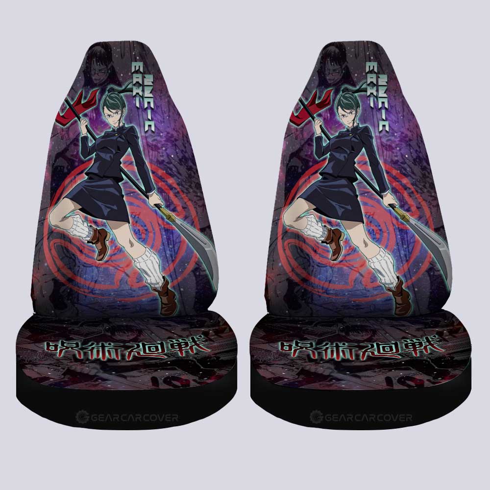 Maki Zenin Car Seat Covers Custom Jujutsu Kaisen Anime Galaxy Manga Style - Gearcarcover - 4