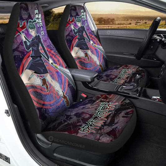 Maki Zenin Car Seat Covers Custom Jujutsu Kaisen Anime Galaxy Manga Style - Gearcarcover - 1