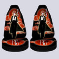 Makima Car Seat Covers Custom Chainsaw Man Anime - Gearcarcover - 4