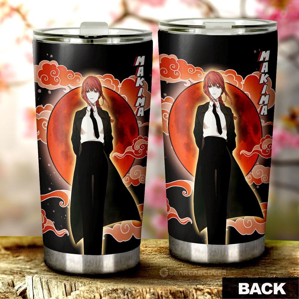 Makima Tumbler Cup Custom Chainsaw Man Anime - Gearcarcover - 3