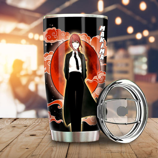Makima Tumbler Cup Custom Chainsaw Man Anime - Gearcarcover - 1