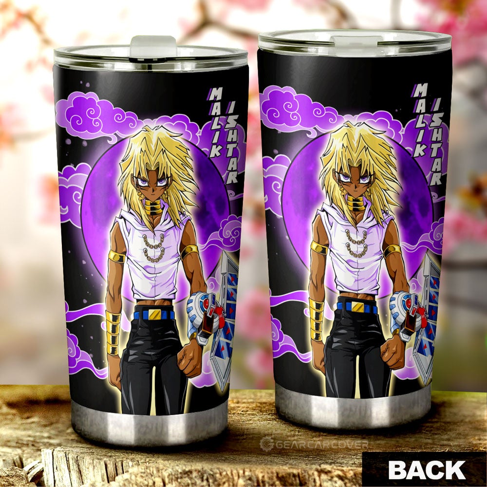 Malik Ishtar Tumbler Cup Custom Yu-Gi-Oh! Anime Car Accessories - Gearcarcover - 3