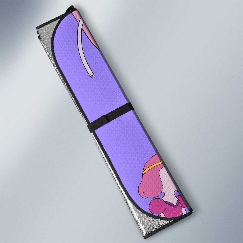 Marceline And Princess Bubblegum Adventure Time Car Sunshade Custom Cartoon Car Accessories - Gearcarcover - 3