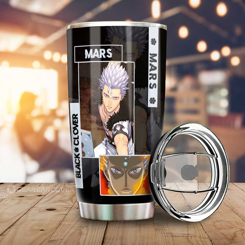 Mars Tumbler Cup Custom Black Clover Anime - Gearcarcover - 1