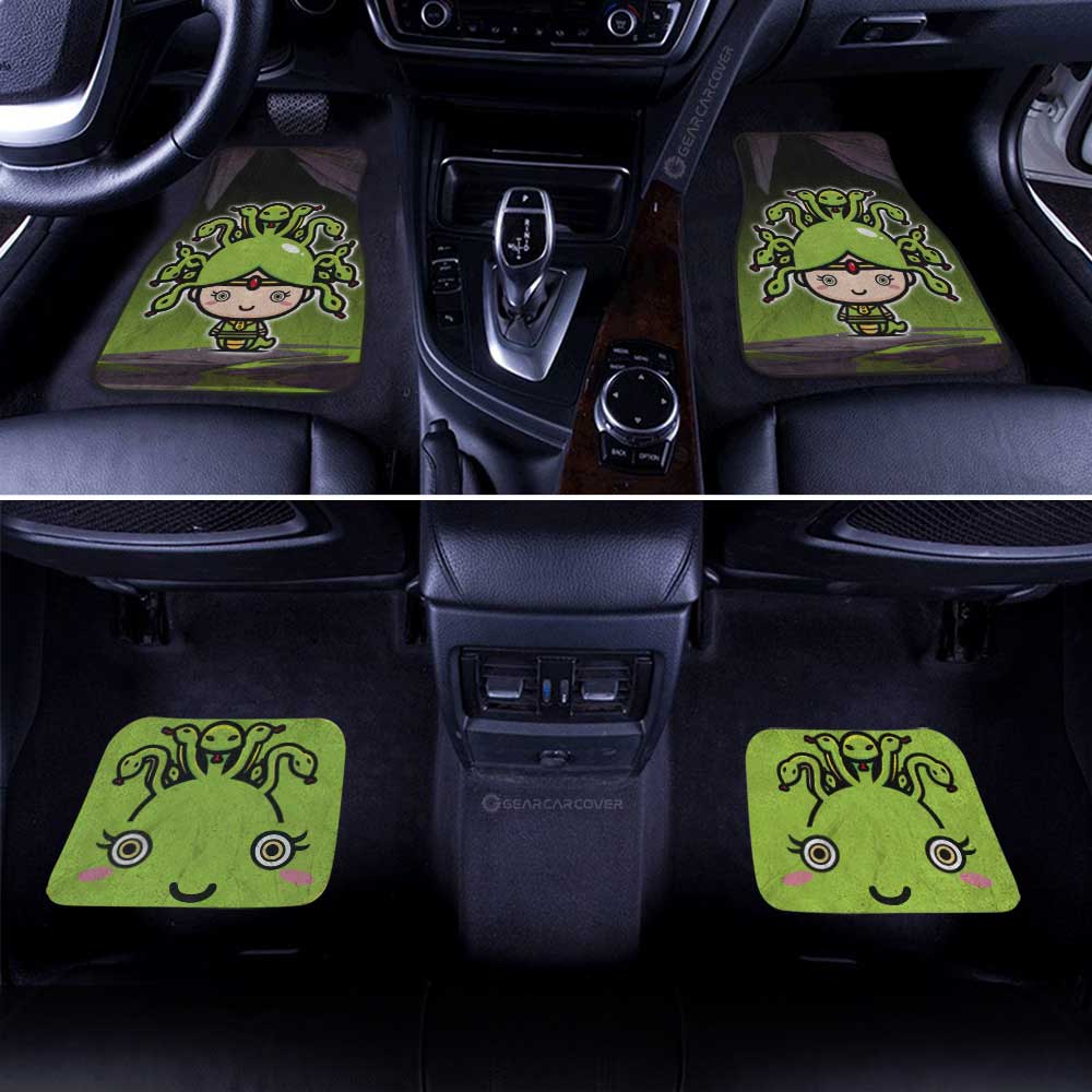 Medusa Car Floor Mats Custom Halloween Characters Car Accessories - Gearcarcover - 2