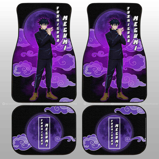 Megumi Fushiguro Car Floor Mats Custom Jujutsu Kaisen Anime Car Interior Accessories - Gearcarcover - 2