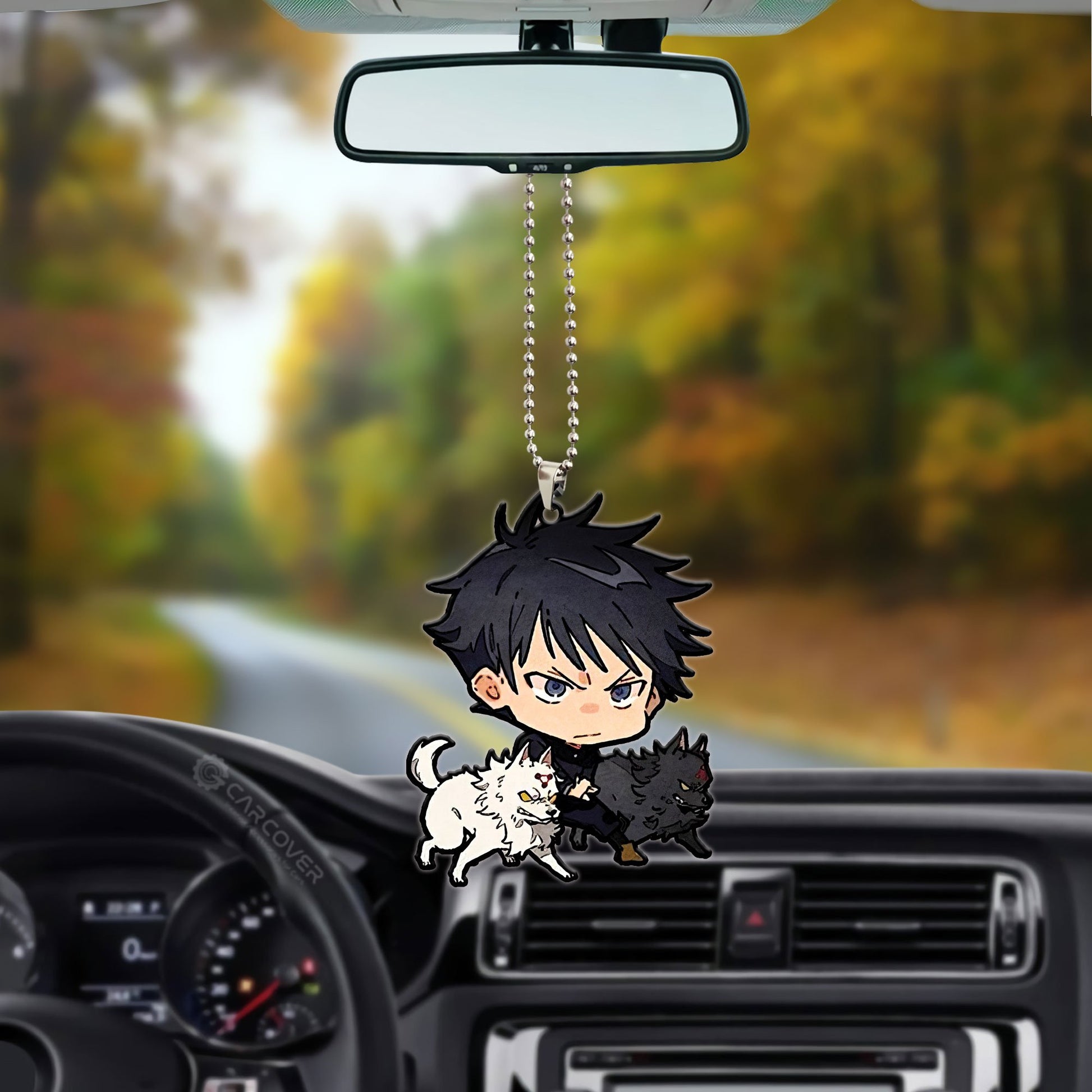 Megumi Fushiguro Ornament Custom Anime Jujutsu Kaisen Car Accessories - Gearcarcover - 3