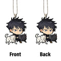 Megumi Fushiguro Ornament Custom Anime Jujutsu Kaisen Car Accessories - Gearcarcover - 4