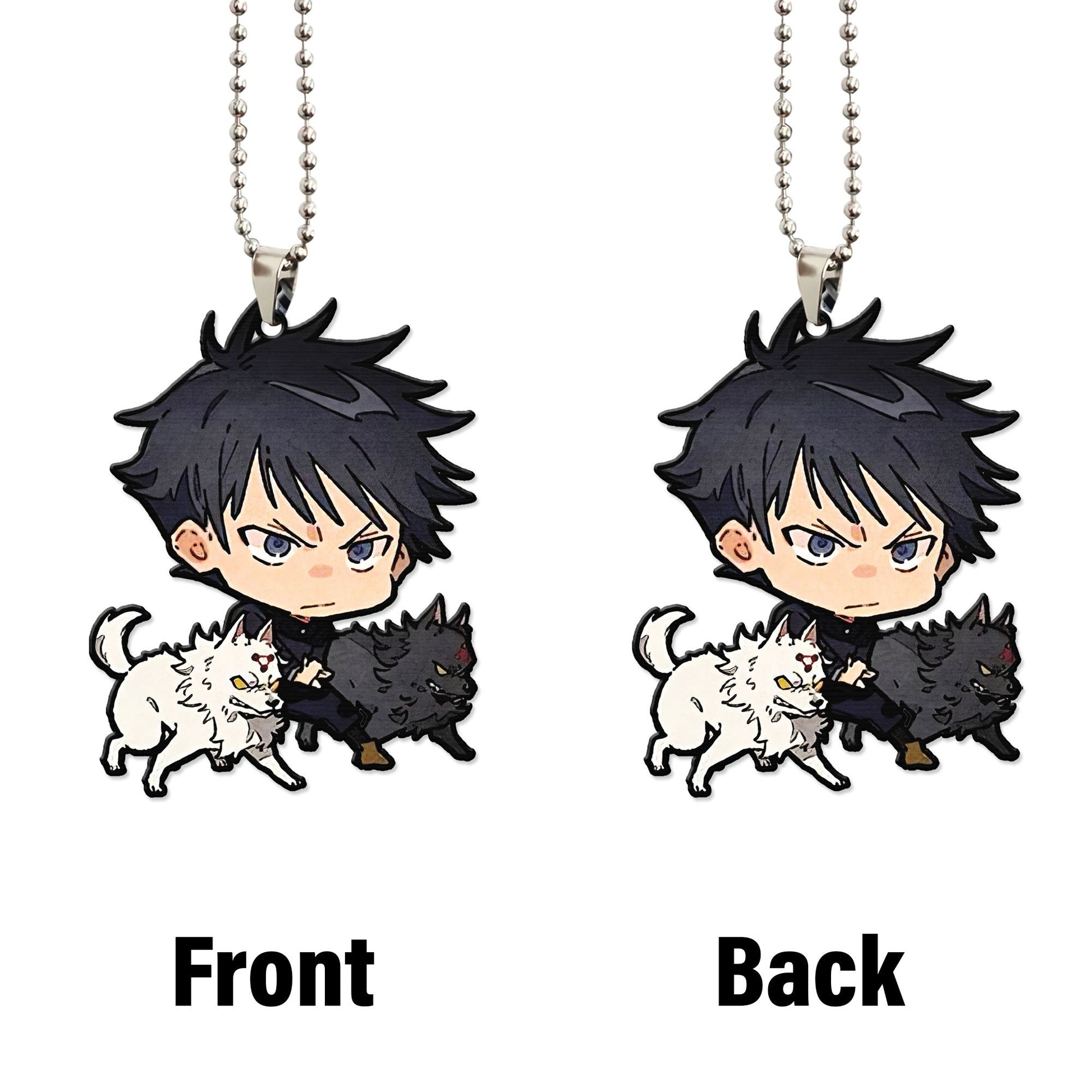 Megumi Fushiguro Ornament Custom Anime Jujutsu Kaisen Car Accessories - Gearcarcover - 4