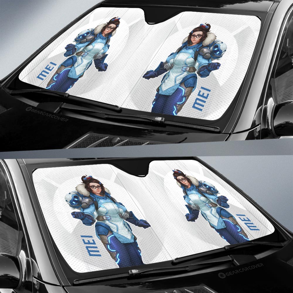 Mei Car Sunshade Custom Overwatch - Gearcarcover - 2