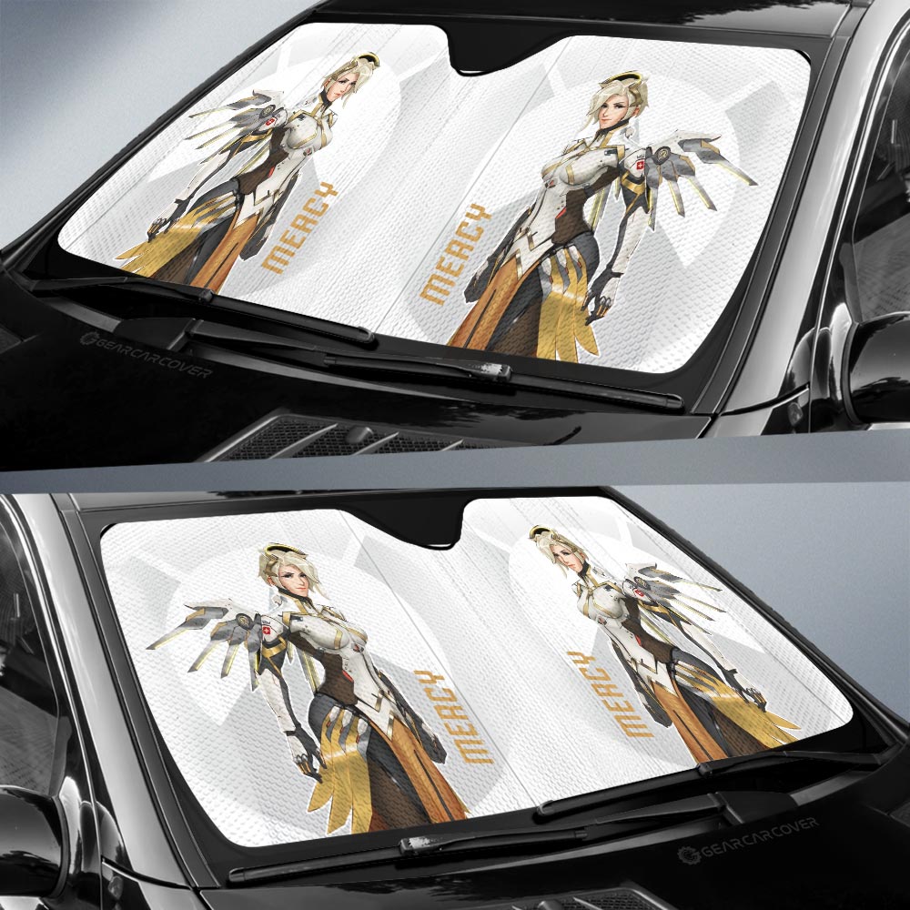 Mercy Car Sunshade Custom Overwatch - Gearcarcover - 2