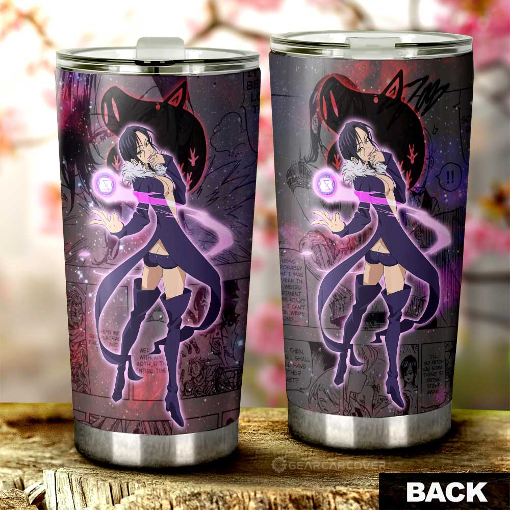 Merlin Tumbler Cup Custom Seven Deadly Sins Anime Manga Galaxy Style - Gearcarcover - 3