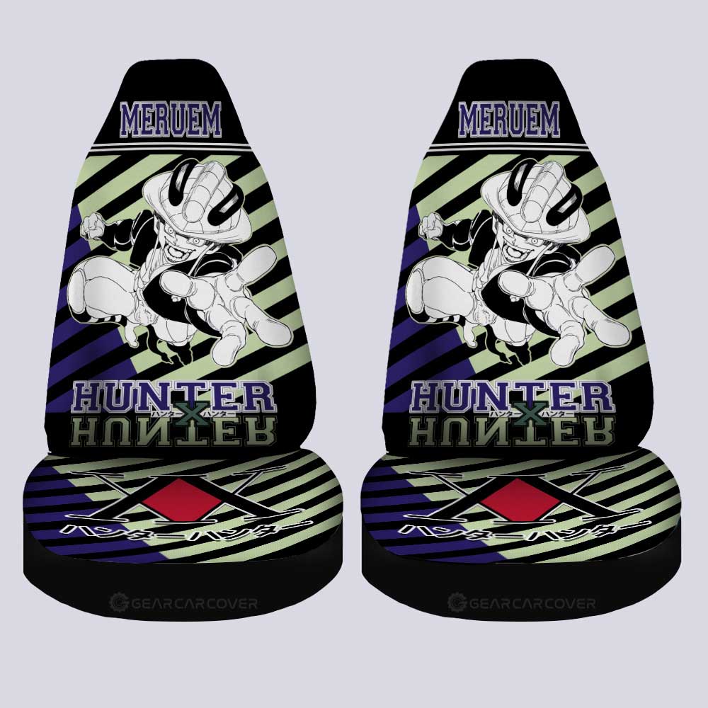 Meruem Car Seat Covers Custom Hunter x Hunter Anime Car Accessories - Gearcarcover - 2