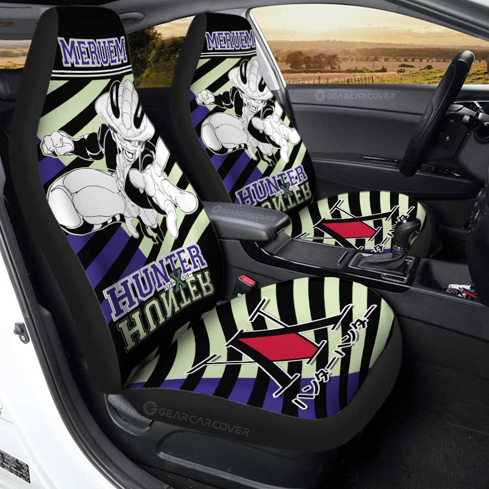 Meruem Car Seat Covers Custom Hunter x Hunter Anime Car Accessories - Gearcarcover - 3