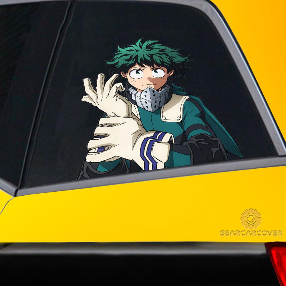 Midoriya Izuku Car Sticker Custom My Hero Academia Anime Car Accessories - Gearcarcover - 2
