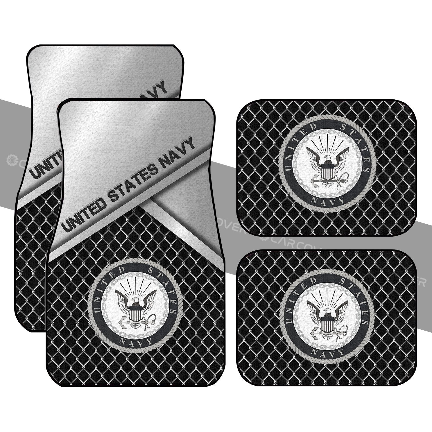 Military US Navy Car Floor Mats Custom Car Accessories - Gearcarcover - 1