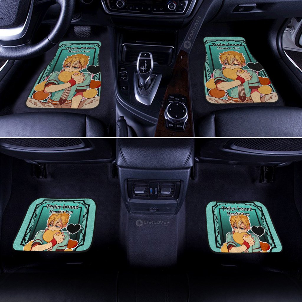 Minamoto Kou Car Floor Mats Custom Toilet-Bound Hanako-kun Anime Car Accessories - Gearcarcover - 3