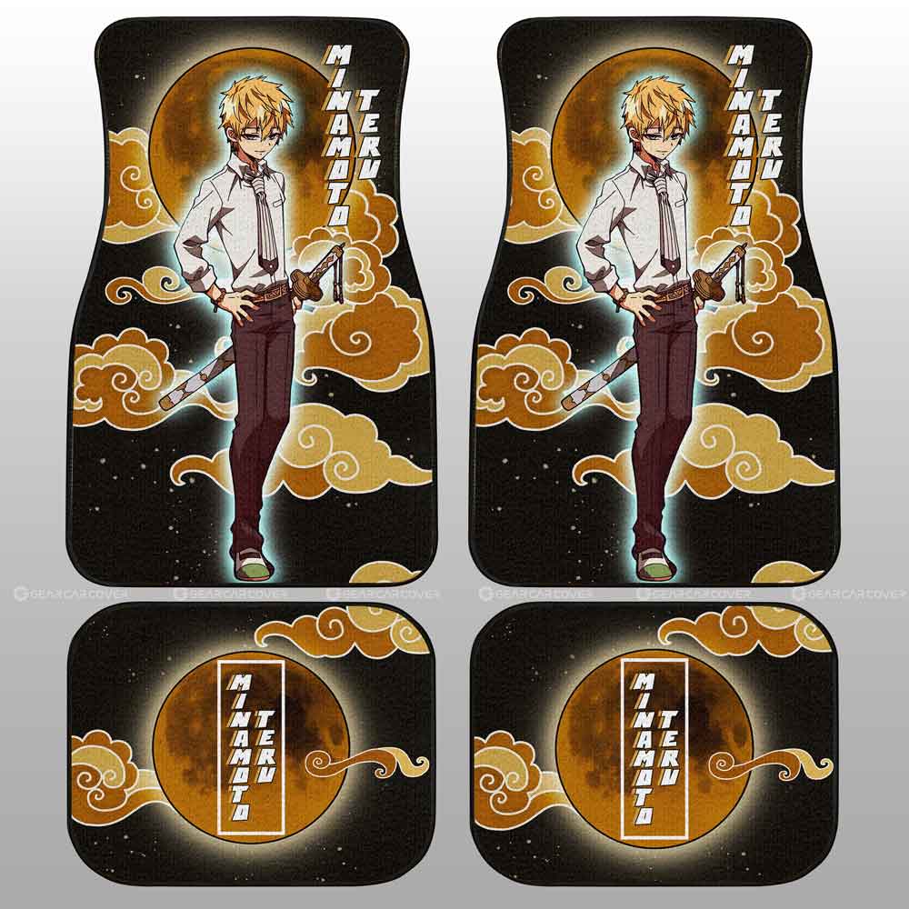 Minamoto Teru Car Floor Mats Custom Toilet-Bound Hanako-kun Anime - Gearcarcover - 2