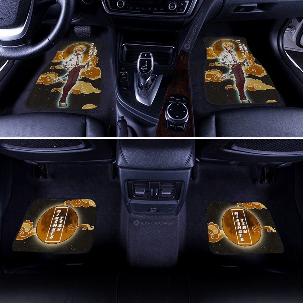 Minamoto Teru Car Floor Mats Custom Toilet-Bound Hanako-kun Anime - Gearcarcover - 3