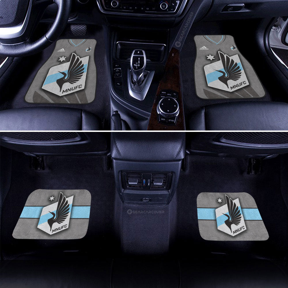 Minnesota United FC Car Floor Mats Custom Car Accessories For Fans - Gearcarcover - 2