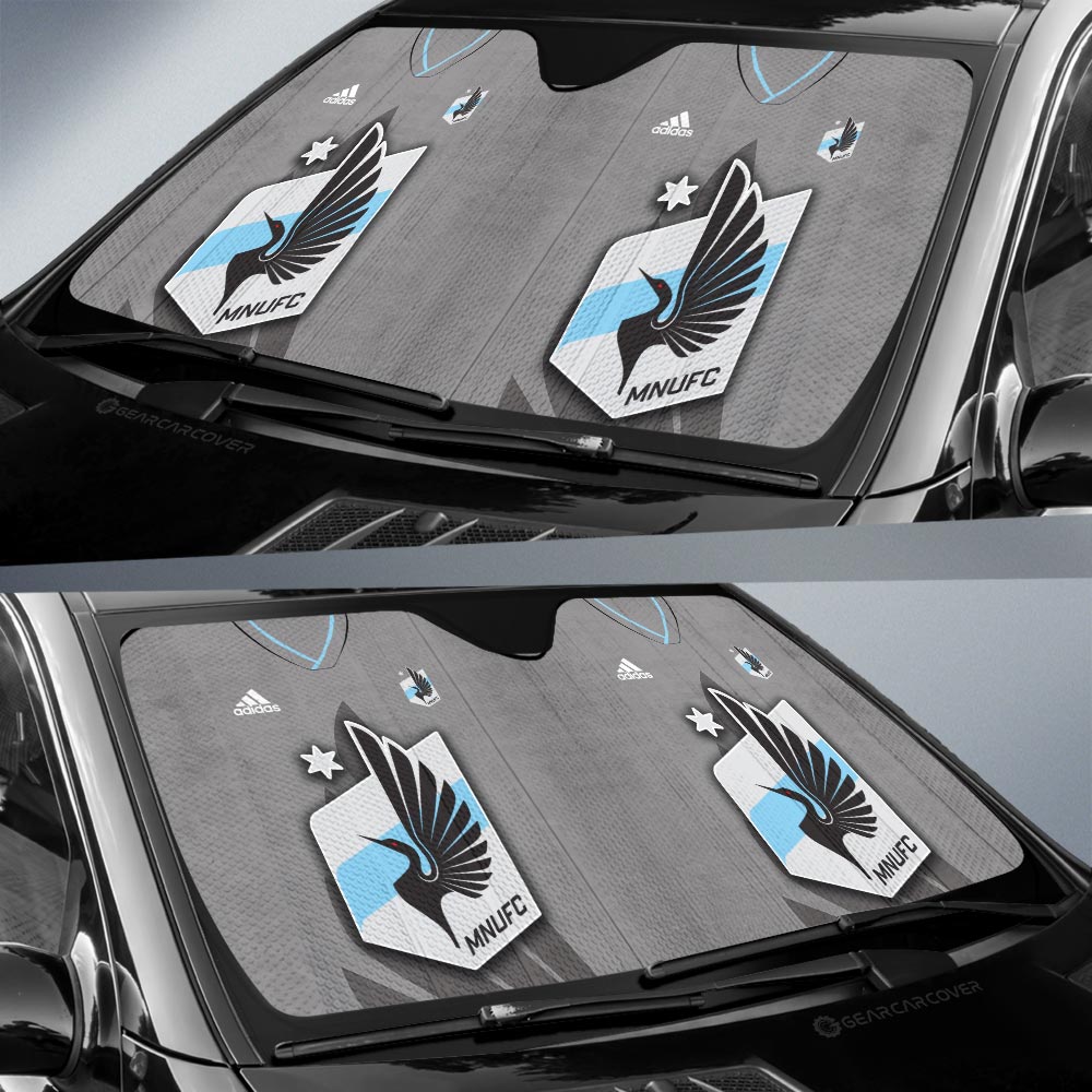 Minnesota United FC Car Sunshade Custom Car Interior Accessories - Gearcarcover - 2