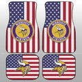 Minnesota Vikings Car Floor Mats Custom Car Decor Accessories - Gearcarcover - 1