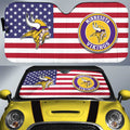 Minnesota Vikings Car Sunshade Custom Car Decor Accessories - Gearcarcover - 1