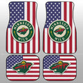 Minnesota Wild Car Floor Mats Custom Car Decor Accessories - Gearcarcover - 1