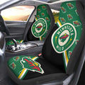 Minnesota Wild Car Seat Covers Custom Car Accessories For Fans - Gearcarcover - 2