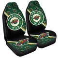 Minnesota Wild Car Seat Covers Custom Car Accessories For Fans - Gearcarcover - 3