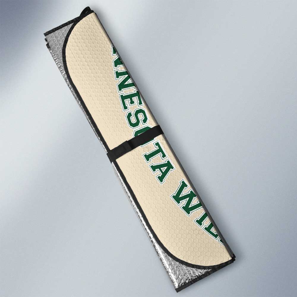 Minnesota Wild Car Sunshade Custom Car Accessories For Fans - Gearcarcover - 3