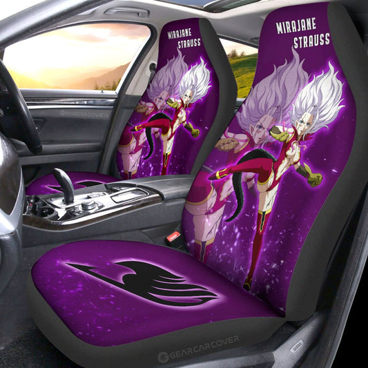 Mirajane Strauss Car Seat Covers Custom Fairy Tail Anime - Gearcarcover - 2