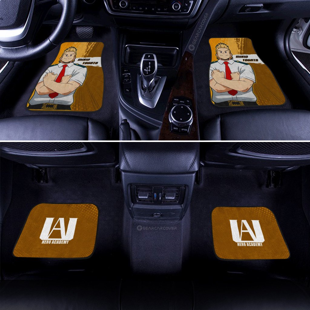 Mirio Togata Car Floor Mats Custom For My Hero Academia Anime Fans - Gearcarcover - 3