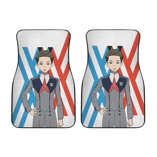 Mitsuru Code 326 Car Floor Mats Custom Darling In The Franxx Anime Car Accessories - Gearcarcover - 2