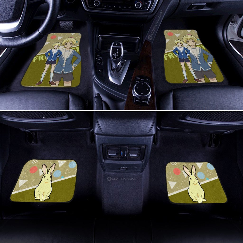 Momiji Sohma Car Floor Mats Custom Fruit Basket Anime Car Accessories - Gearcarcover - 3