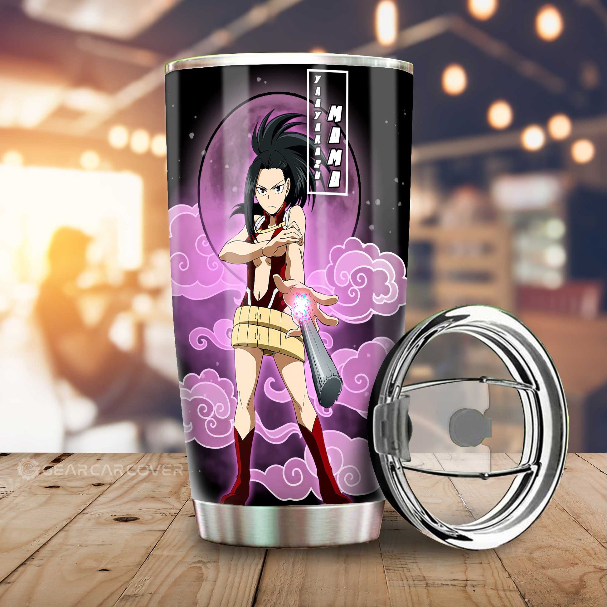 Momo Yaoyorozu Tumbler Cup Custom Anime My Hero Academia Car Interior Accessories - Gearcarcover - 1