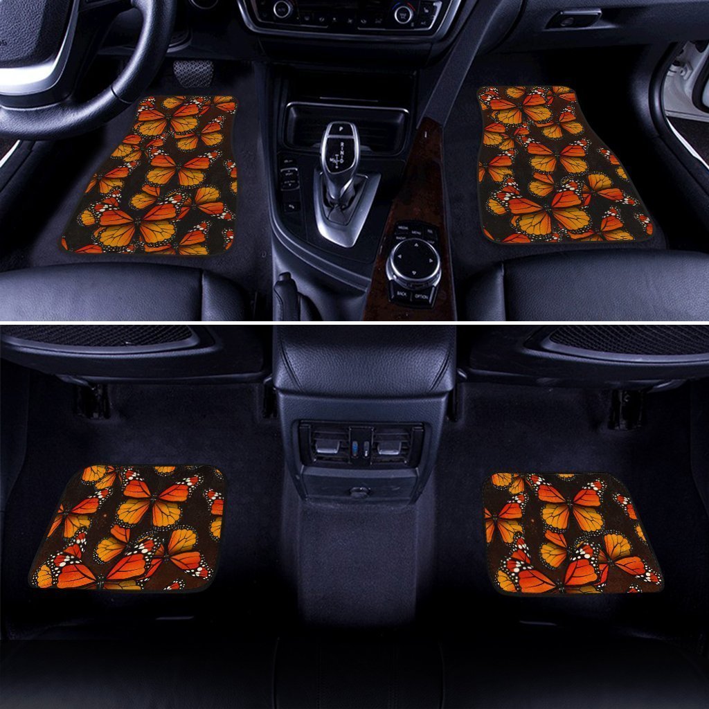 Monarch butterfly Car Floor Mats Custom Insect Car Accessories - Gearcarcover - 3