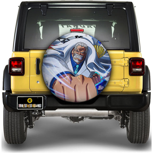 Monkey D. Garp Spare Tire Cover Custom One Piece Anime Car Accessoriess - Gearcarcover - 1