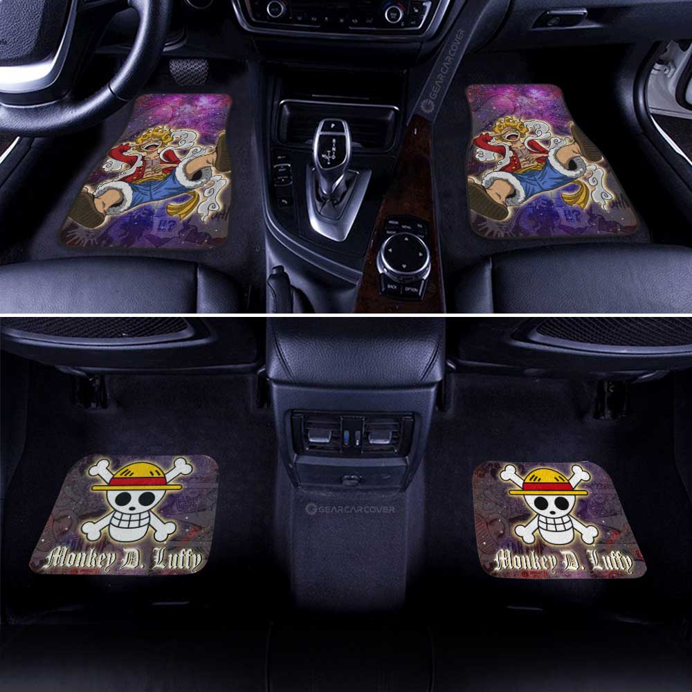 Monkey D. Luffy Car Floor Mats Custom One Piece Anime Car Accessories Manga Galaxy Style - Gearcarcover - 3