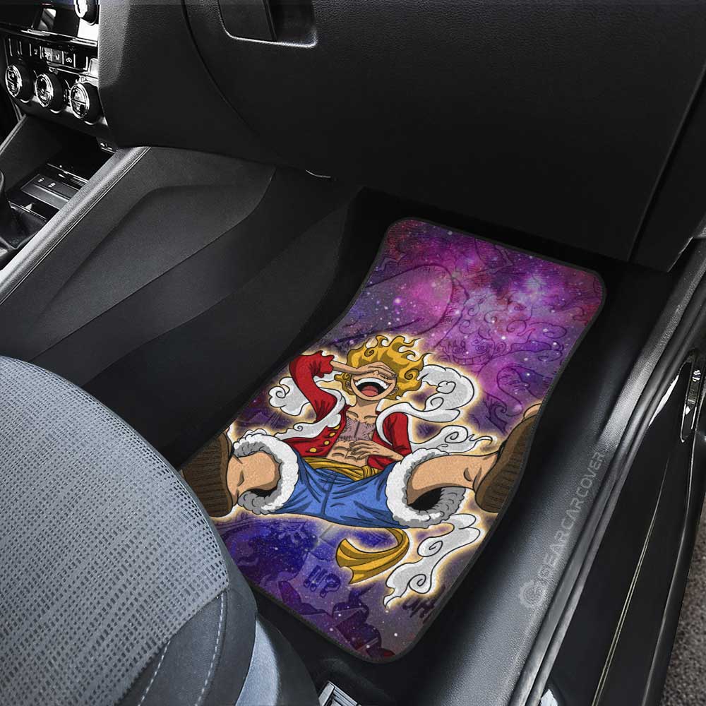 Monkey D. Luffy Car Floor Mats Custom One Piece Anime Car Accessories Manga Galaxy Style - Gearcarcover - 4