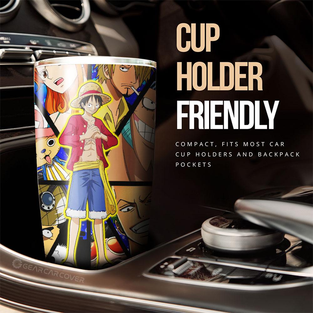 Monkey D. Luffy Tumbler Cup Custom Anime One Piece Car Interior Accessories For Anime Fans - Gearcarcover - 2