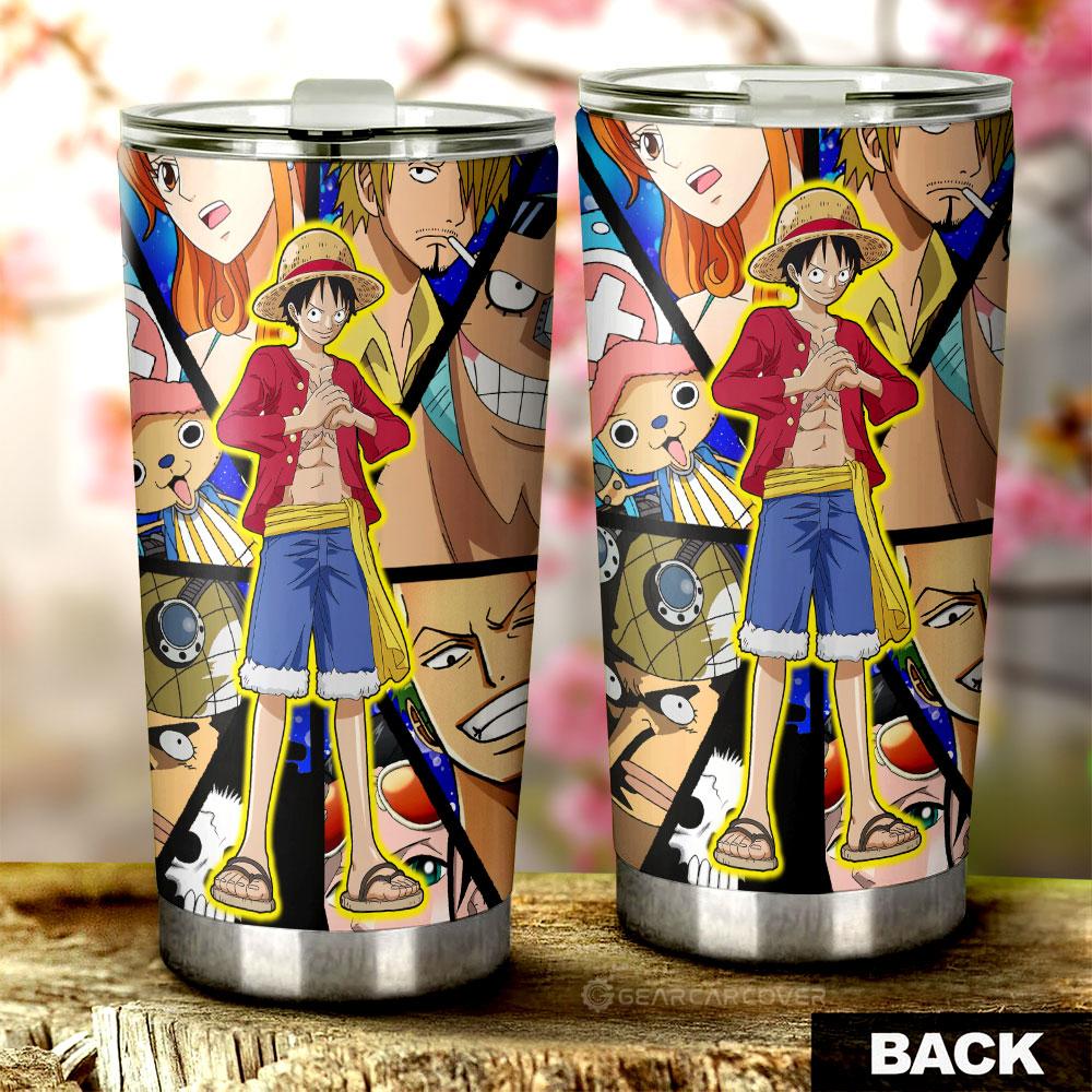 Monkey D. Luffy Tumbler Cup Custom Anime One Piece Car Interior Accessories For Anime Fans - Gearcarcover - 3