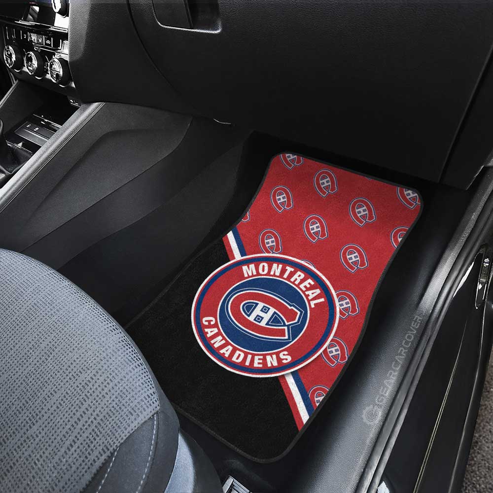 Montreal Canadiens Car Floor Mats Custom Car Accessories For Fans - Gearcarcover - 3