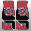 Montreal Canadiens Car Floor Mats Custom Car Accessories For Fans - Gearcarcover - 1