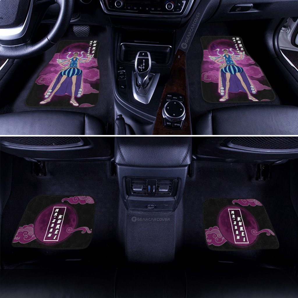 Mr. 2 Bon Kurei Car Floor Mats Custom One Piece Anime Car Accessories For Anime Fans - Gearcarcover - 3