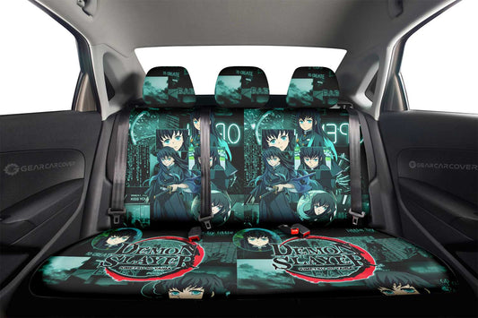 Muichirou Tokitou Car Back Seat Cover Custom Demon Slayer Anime - Gearcarcover - 2